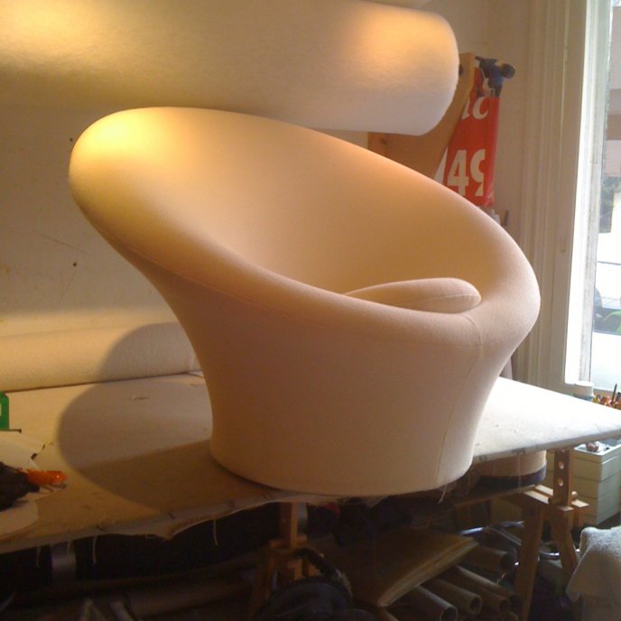 Grand Fauteuil Mushroom F 562 - Carré Plein