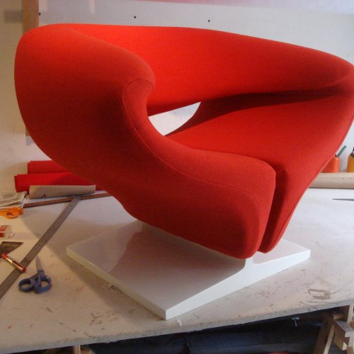 Fauteuil Ribbon - Carré Plein