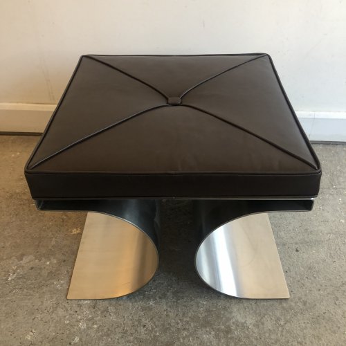 Tabouret X - Carré Plein