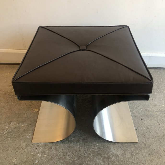 Tabouret X - Carré Plein